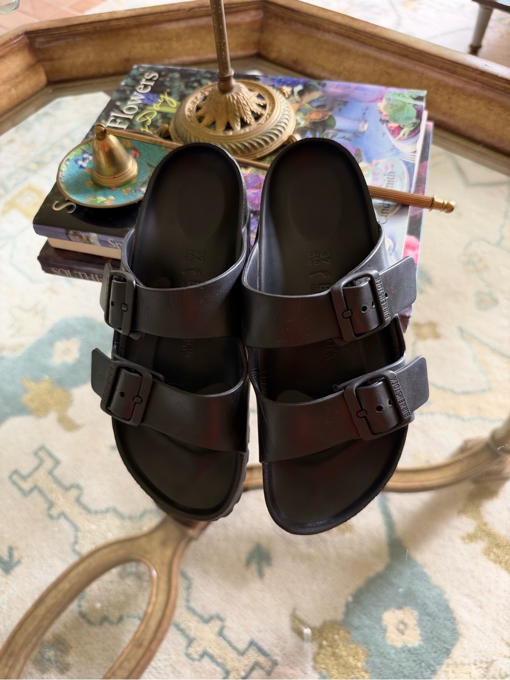 Birkenstock Essential EVA sandals Black Sz 37